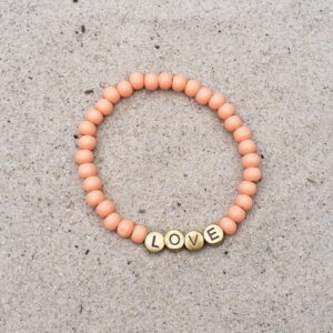 kralenarmband-Peach-Love-1